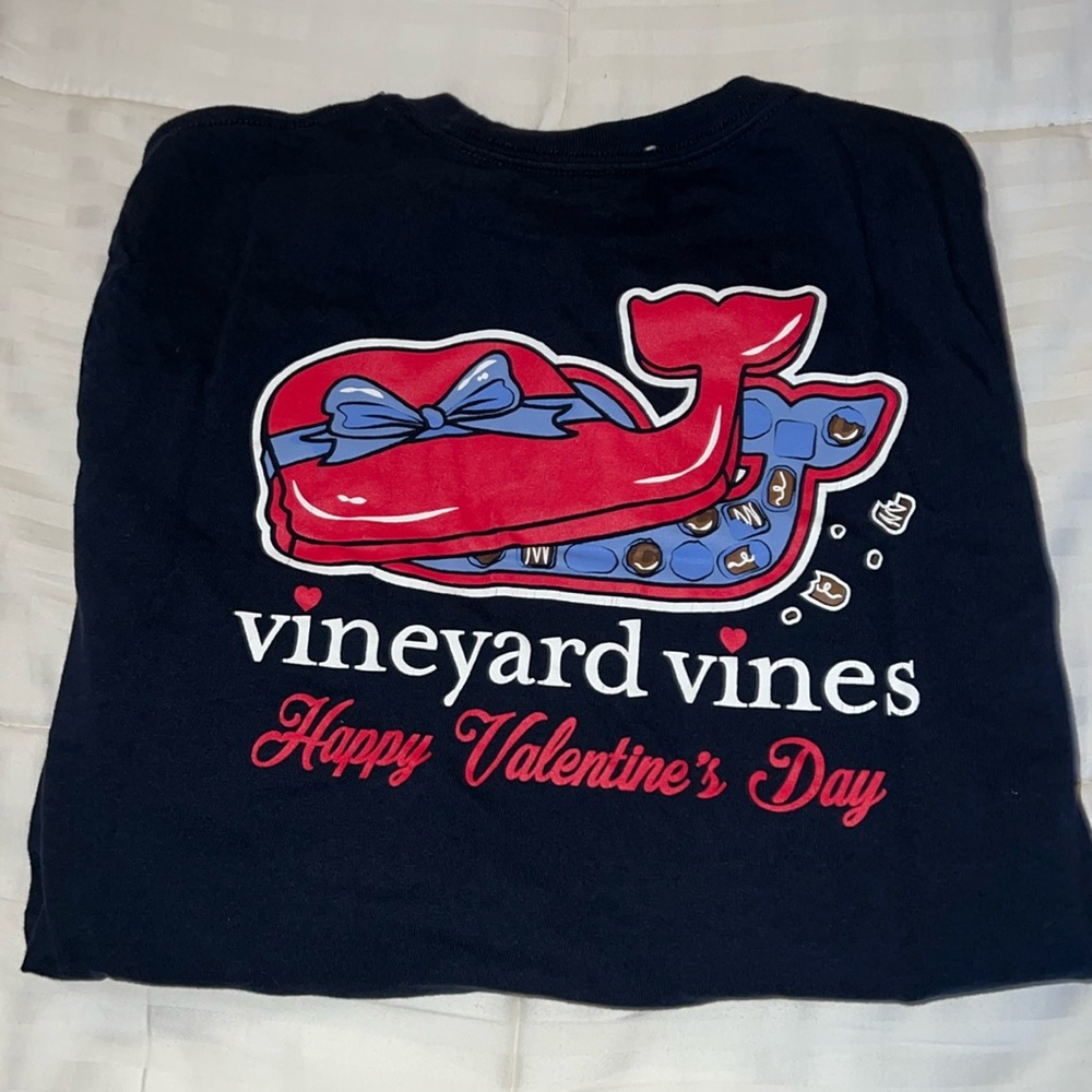 Boys VINEYARD VINES Valentines Shirt size XLarge - worn once!